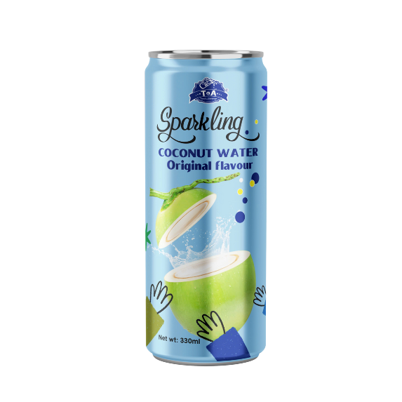 Sparkling coconut water original flavour