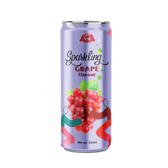 Sparkling coconut water watermelon flavour