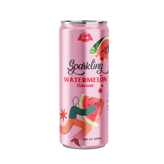 Sparkling watermelon flavour